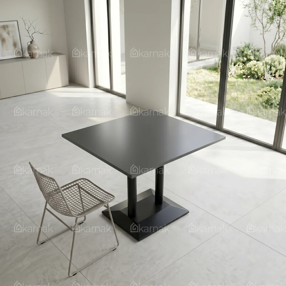 Grigio Ceramic Rectangular Dining Table