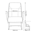 Bryan Visitor Chair – Black & Grey