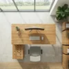 Victoria Office Table – Cherry White