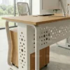 Victoria Office Table – Cherry White