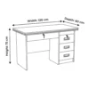 Waterloo Office Table – Coffee