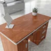 Rayan Office Table – Coffee Oak