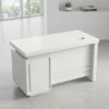 Waul Office Table -White