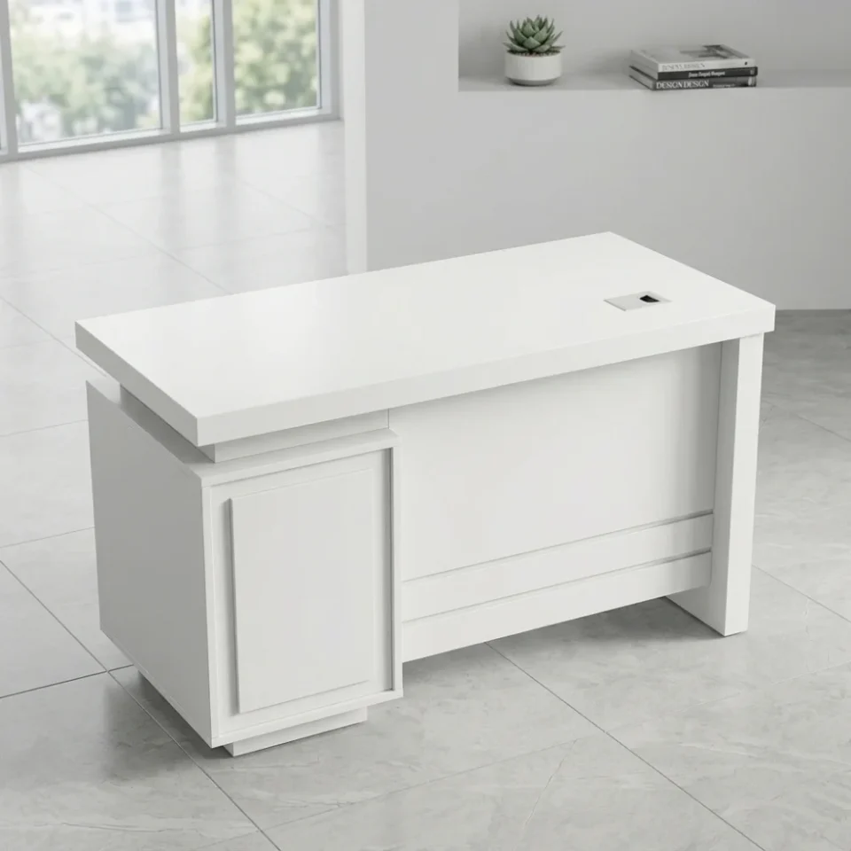 Waul Office Table -White