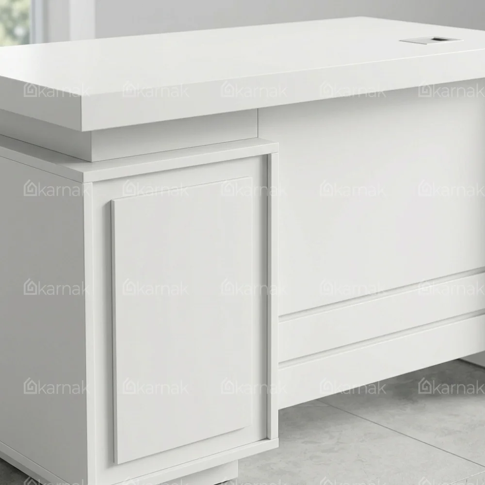 Waul Office Table -White