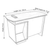 Raul Office Table – Grey