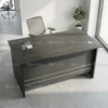 Skye Office Table 1.0 & 1.2 – Oak + Khaki & Coffee + Grey