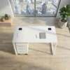 Stylist Single Person Workstation – White