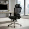 Styro High Back Office Chair – Black