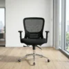 Styro Medium Back Office Chair – Black