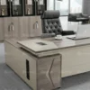 Tami Office Desk 1.6 – Oak + Khaki
