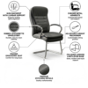 Tango Visitor Chair – Black