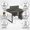 Trendora Two Person 2-Pax Face to Face Workstation
