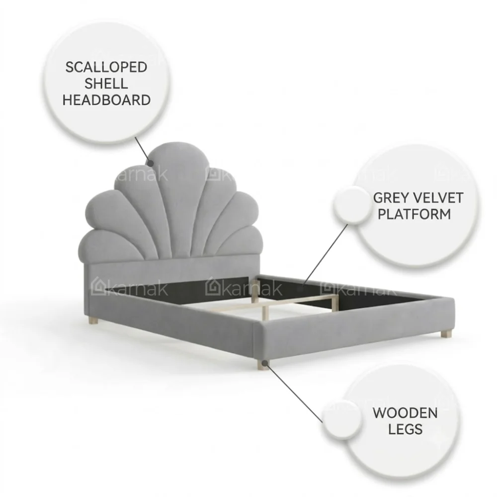 Greyora Kids Bed – Grey