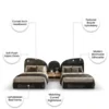 Dreamora Kids Double Bed Set