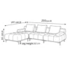 Virenza L-Shape Sofa – Green