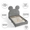 Clouden Kids Bed – Grey
