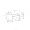 Mirvona Sofa  Bed – Beige
