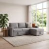 Zenlora L-Shape Sofa With Storage – Grey