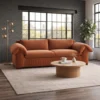 Alverix 3-Seater Sofa – Brown