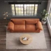 Alverix 3-Seater Sofa – Brown