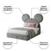 Batvora Edition Kids Bed – Black