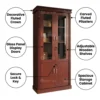 Beggebo Two Door Book Cabinet