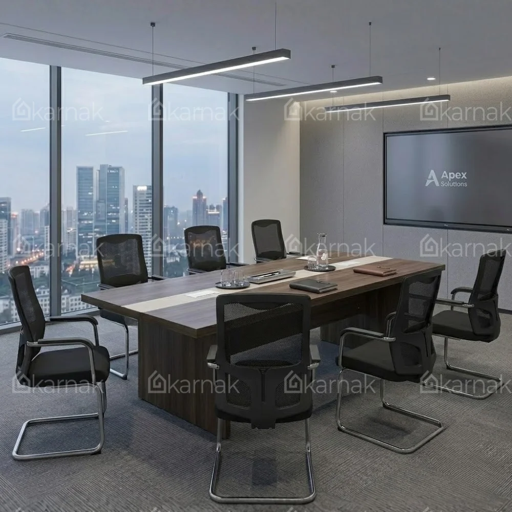 Bexley Meeting Table 2.4 – Coffee + Grey
