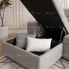Braventa 4-Seater Sofa Cum Bed – GREY