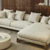 Caventro L-Shape Sofa – Off White