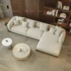 Caventro L-Shape Sofa – Off White