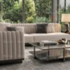 Cremora L-Shape Sofa – Cream