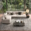 Cremora L-Shape Sofa – Cream