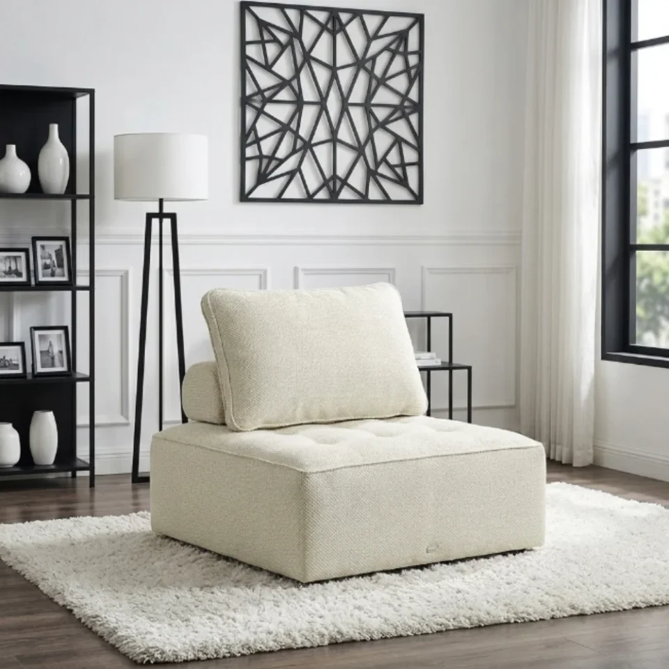 Delight 1-Seater Modular Sofa-Beige…