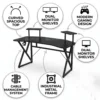 Delta Gaming Table – Black