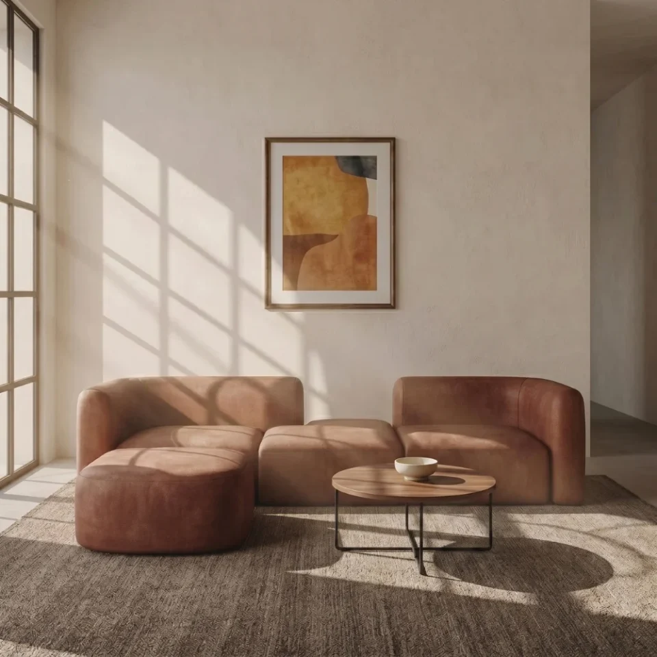 Dorex 3-Seater Sofa – Brown…