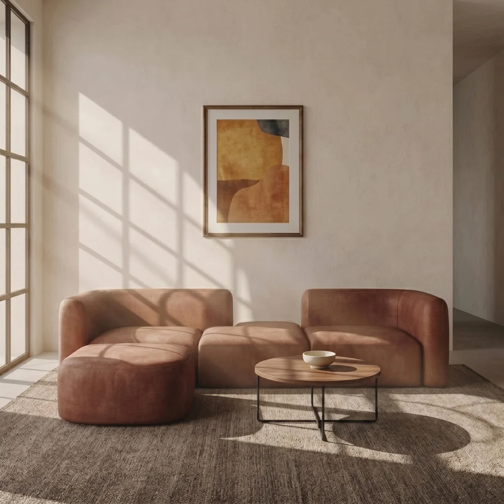 Dorex 3-Seater Sofa – Brown