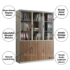 Jazzae Book Cabinet