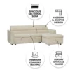 Arvex 3-Seater Sofa Bed – Beige