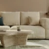 Calvique 3-Seater Sofa – Off White