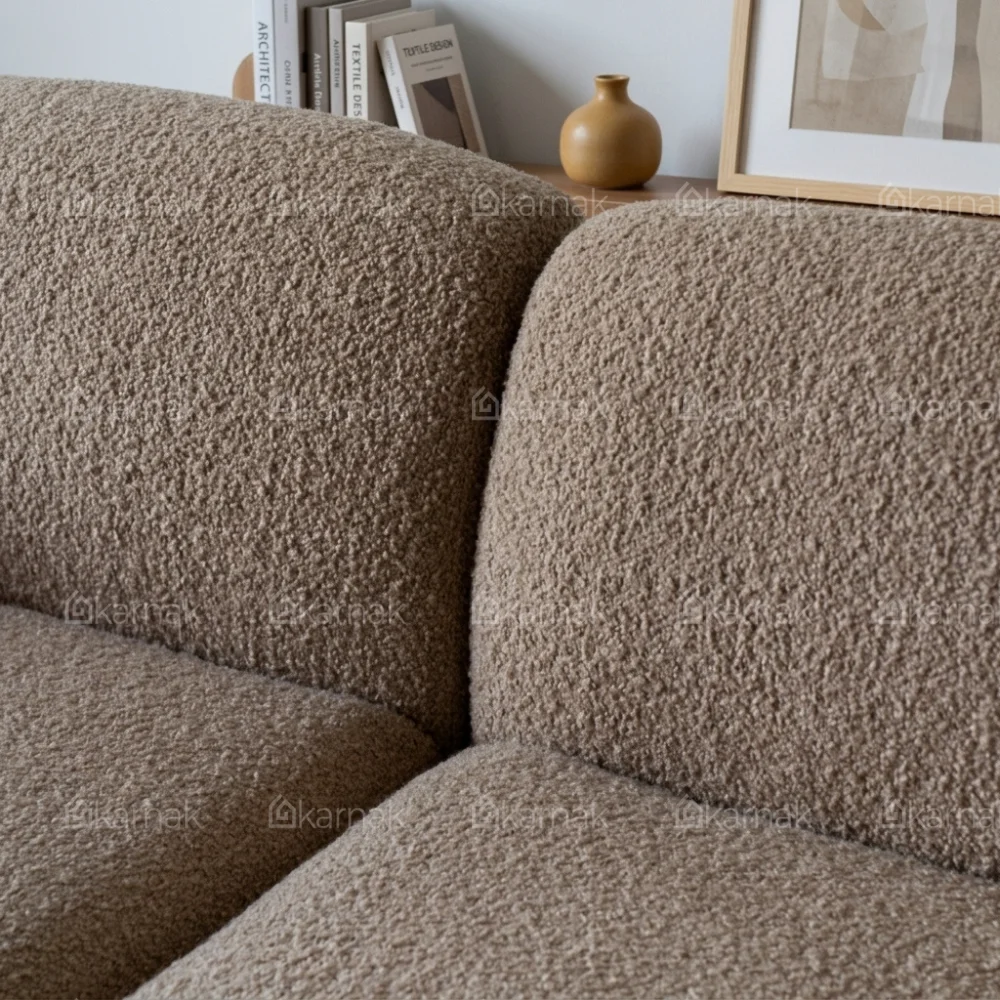 Kenvora Modern 3-Seater Sofa – Brown