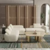 Arvelis L-Shape Sofa – Beige