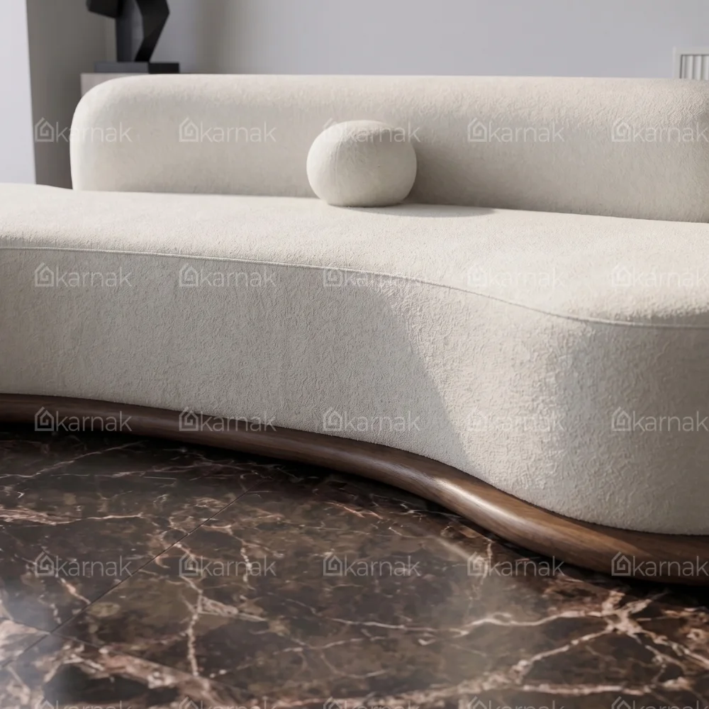 Elvoria 3-Seater Sofa – Off White