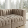 Velnox 3-Seater Modular Sofa – Beige