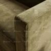 Lunexa 4-Seater Sectional Sofa – Olive