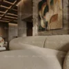 Cavero L-Shape Sofa – Beige
