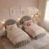 Petalia Pink Kids Single Bed