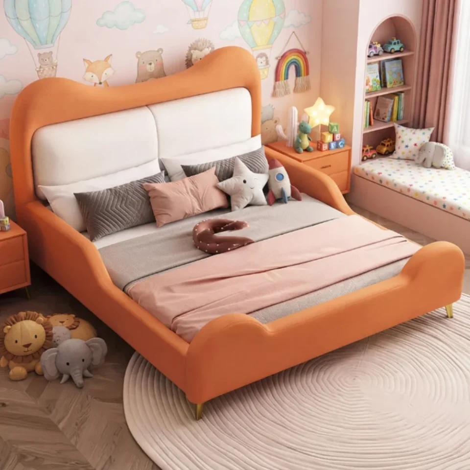 Sunberry Kids Bed – Orange…