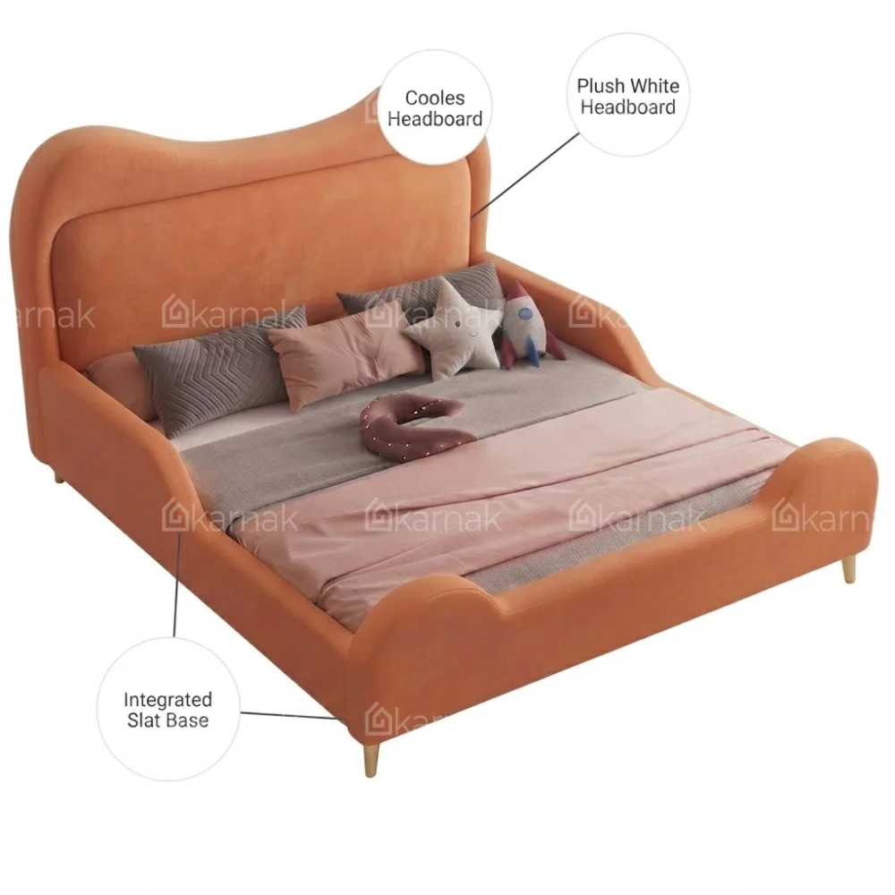 Sunberry Kids Bed – Orange