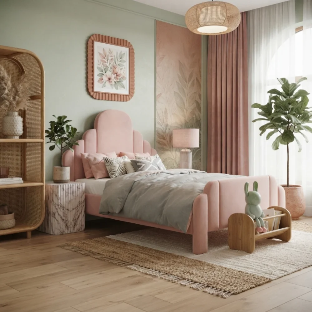 Roselux Kids Bed – Pink